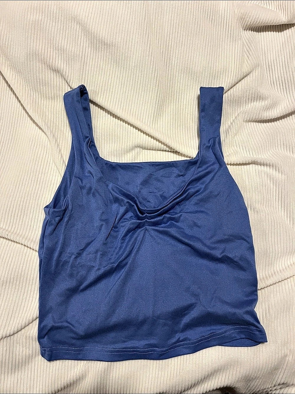 SHEIN Blue Tank Top Size Small Like New